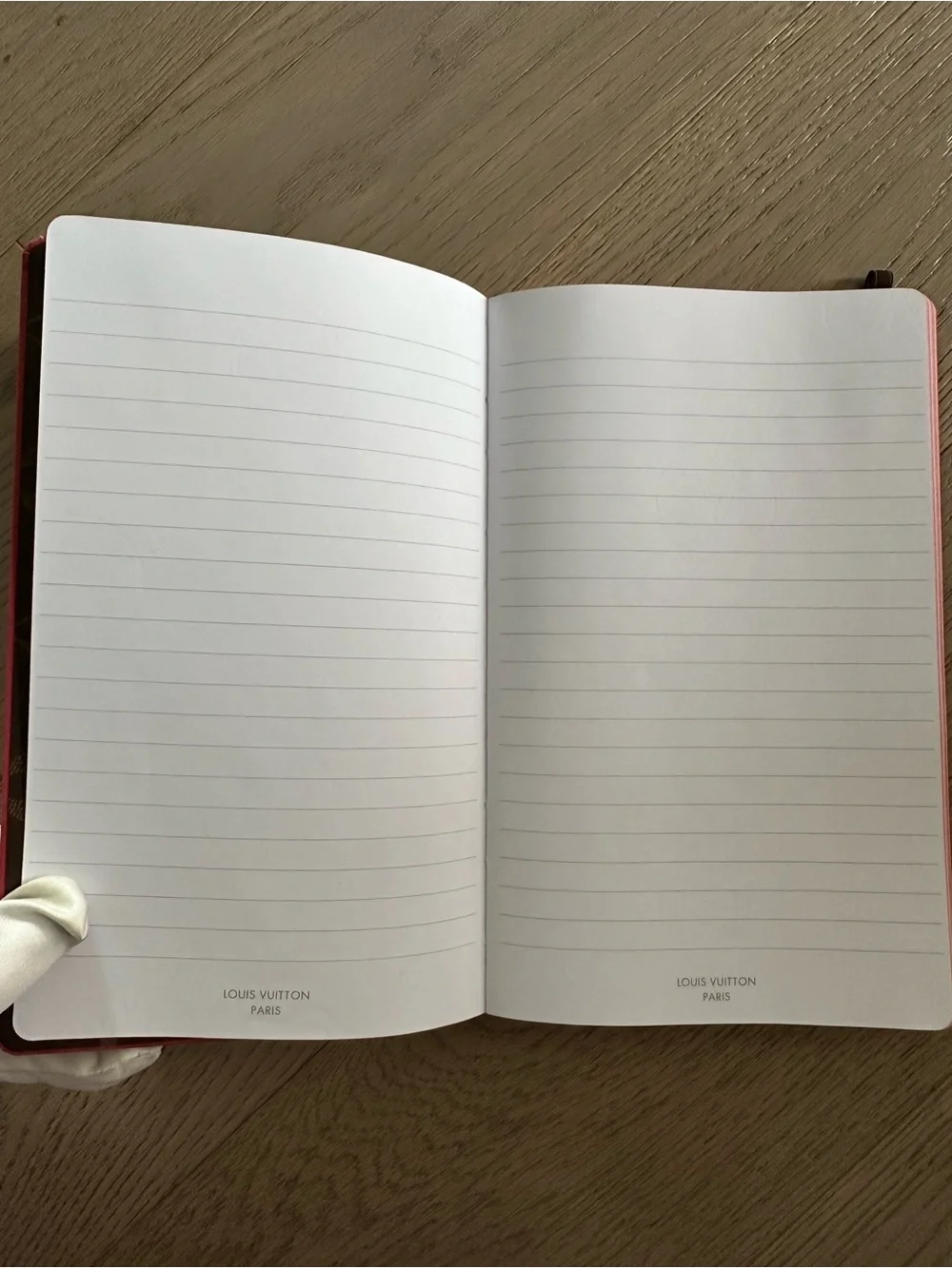 Louis Vuitton Jane MM Pink Canvas Notebook Journal